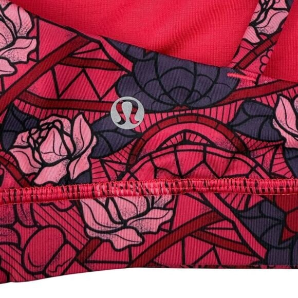 LULULEMON Energy Bra Size 6 Prisma Multi Guava Lava Boom Juice - Picture 5 of 7